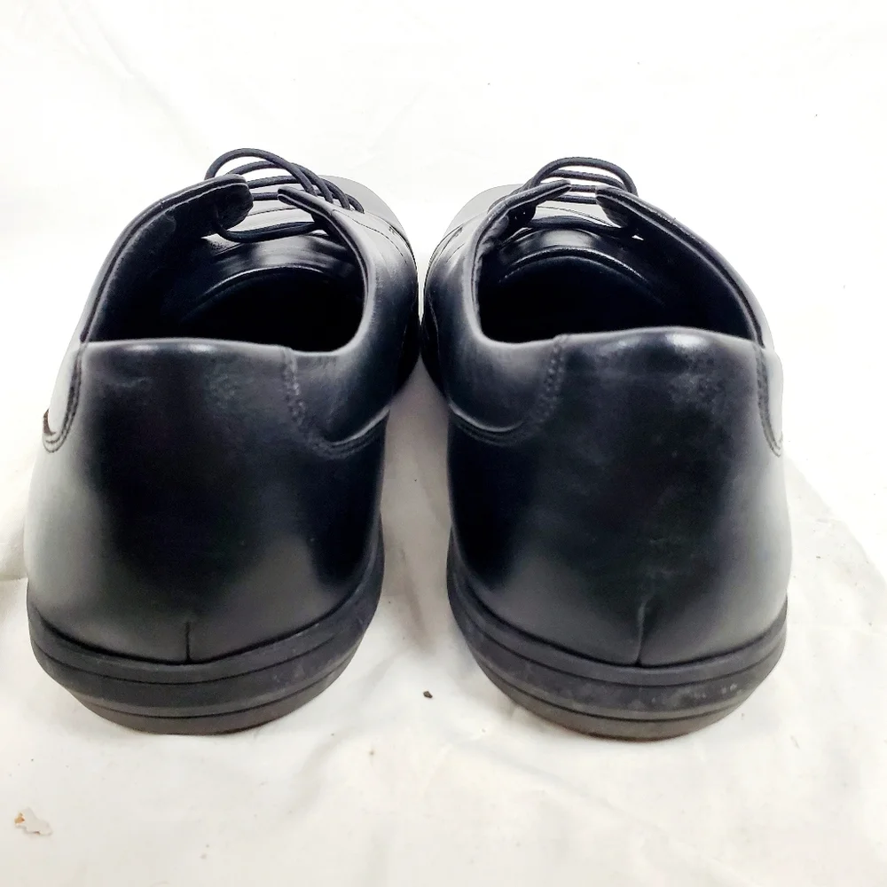 Birchbury Rockwell Black‎ Leather Barefoot Dress Shoe